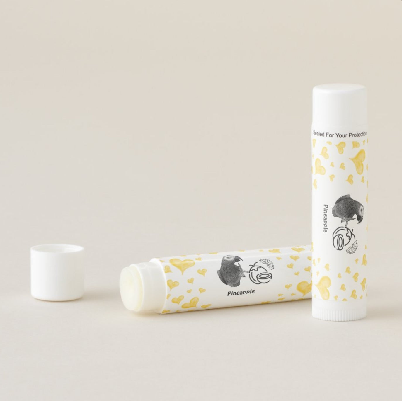 AG lip balm, pineapple
