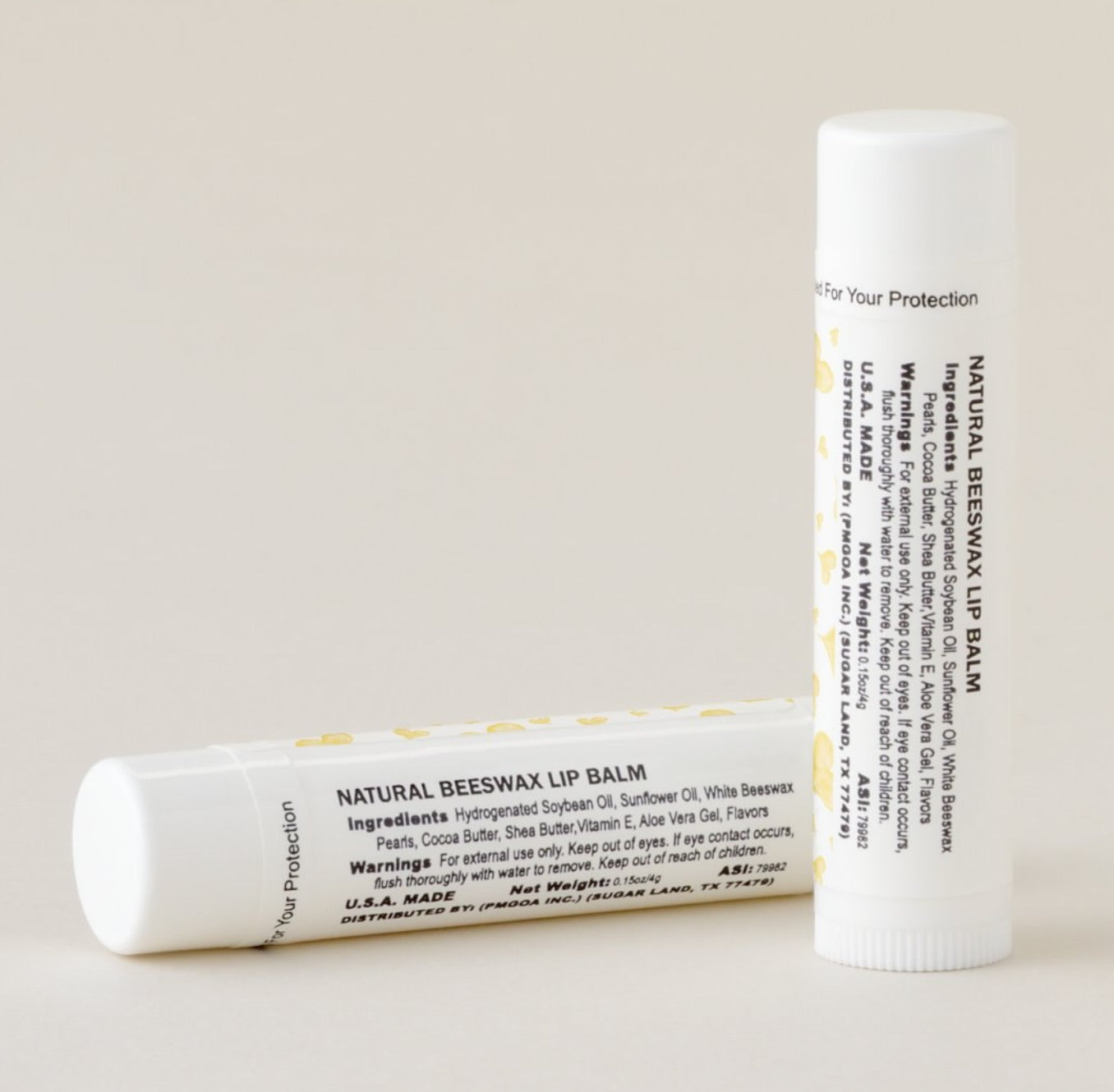 AG lip balm, pineapple