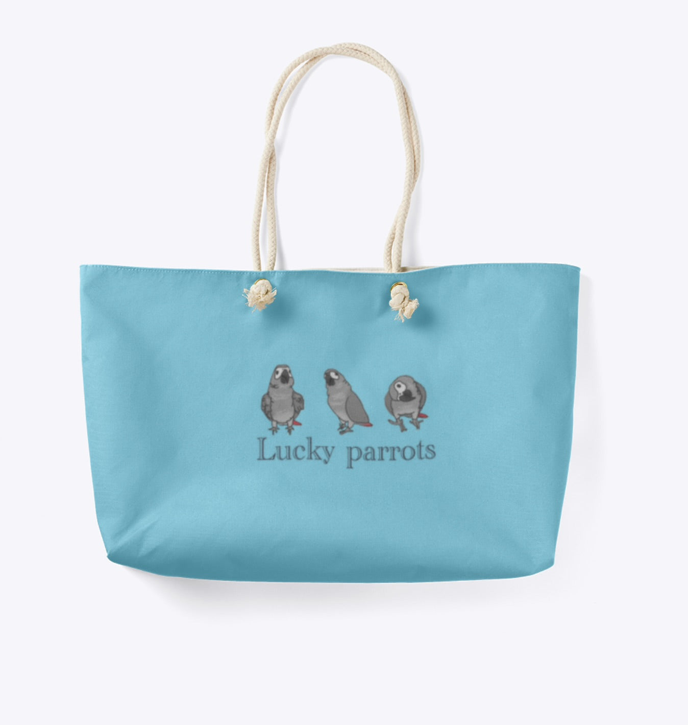 Gambling Lucky Parrots tote