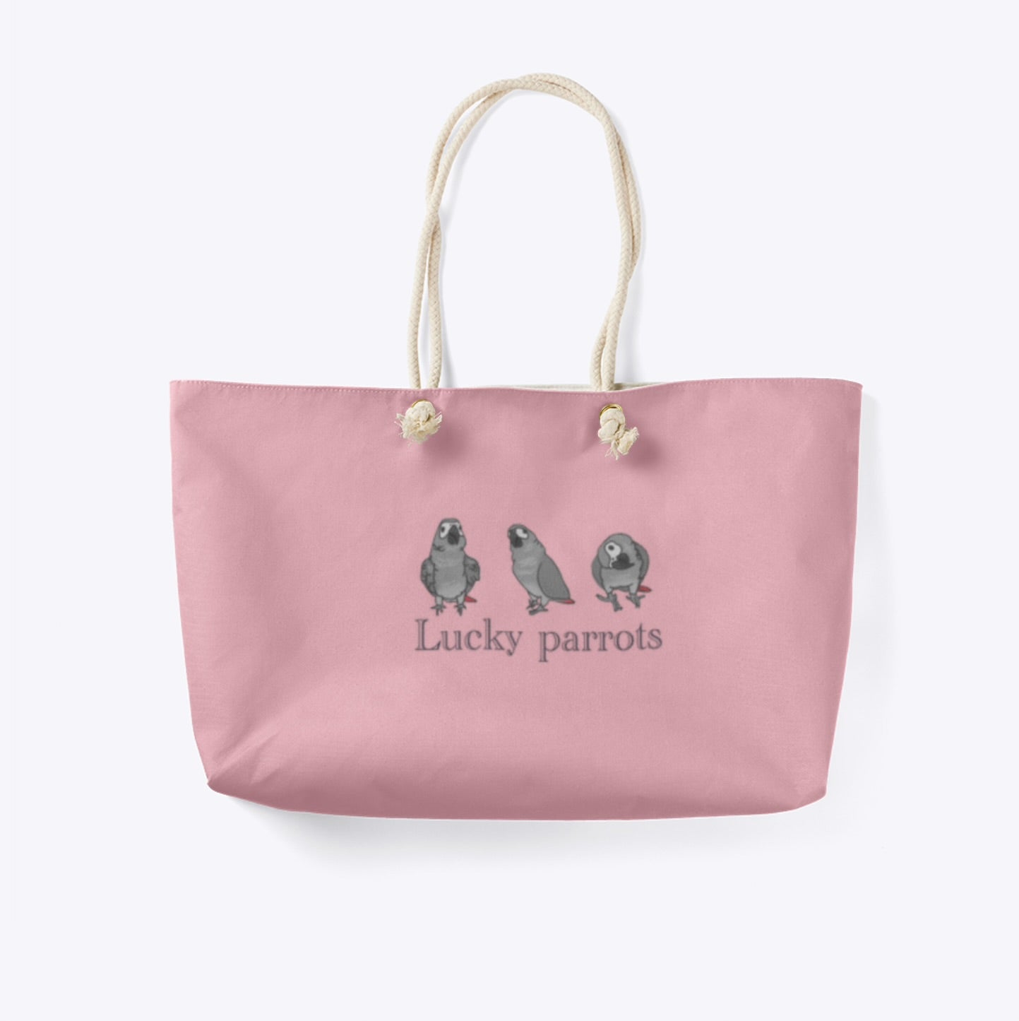 Gambling Lucky Parrots tote