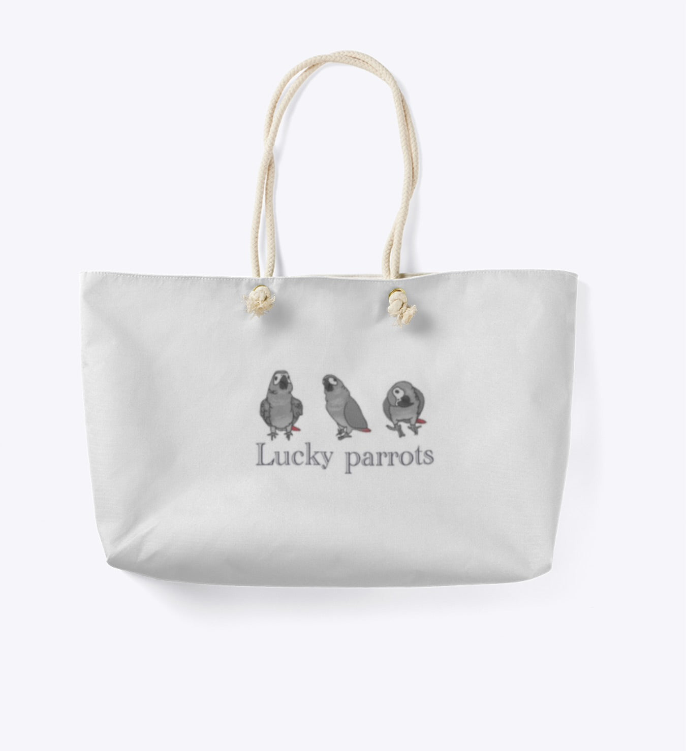 Gambling Lucky Parrots tote