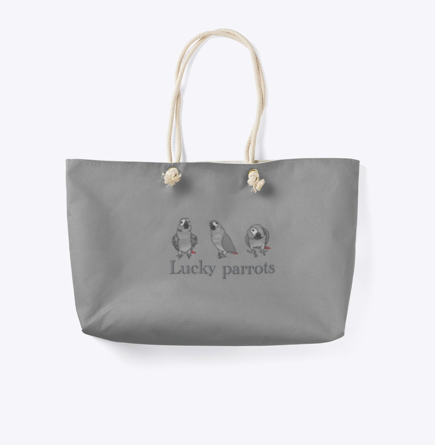Gambling Lucky Parrots tote