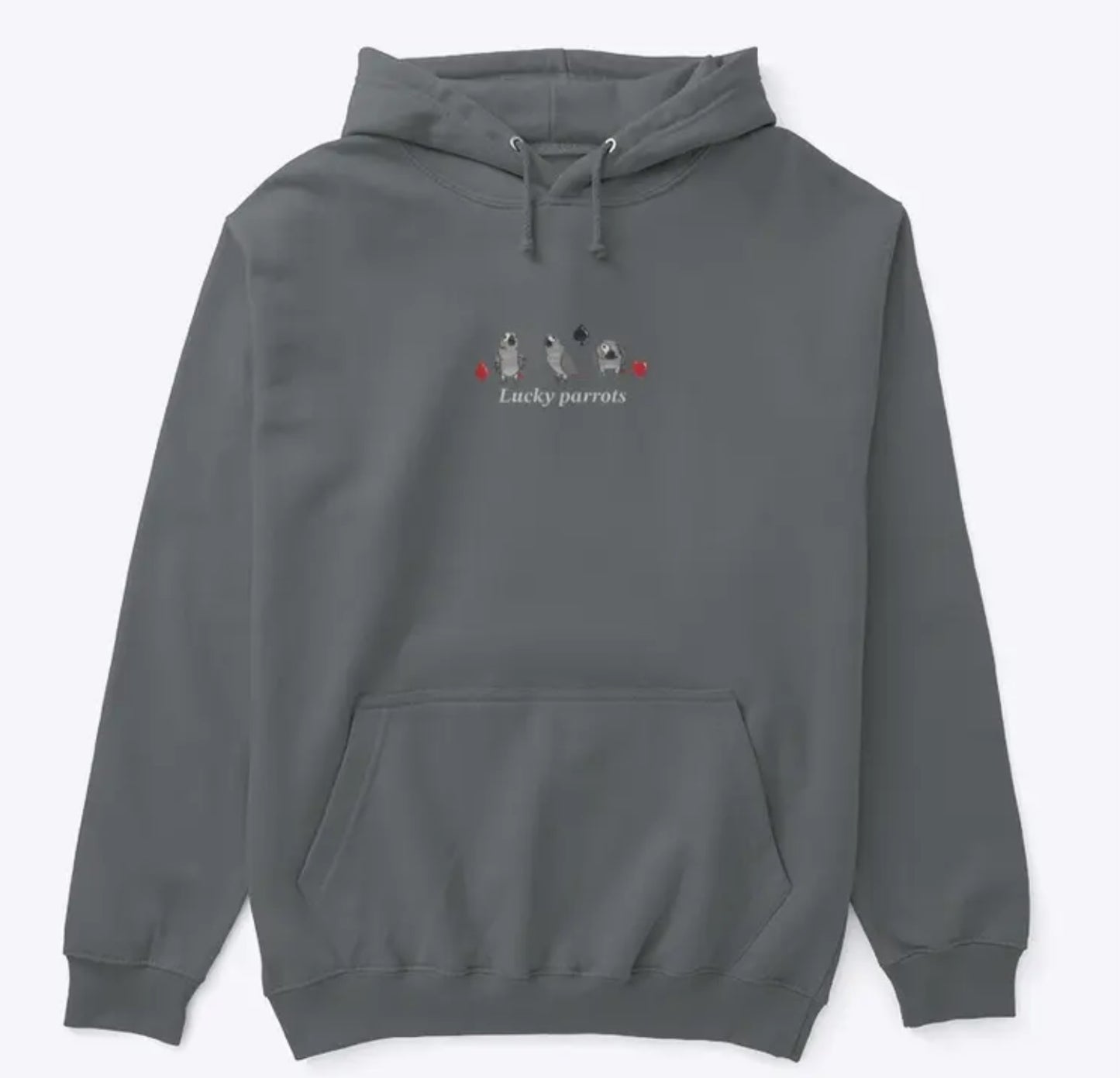 Gambling Lucky Parrots hoodie unisex