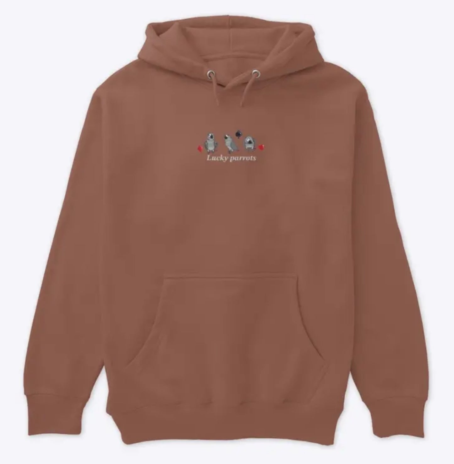 Gambling Lucky Parrots hoodie unisex