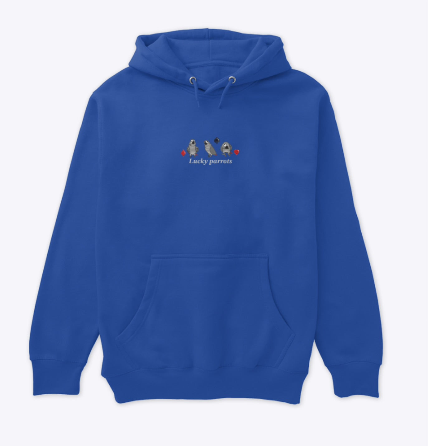 Gambling Lucky Parrots hoodie unisex