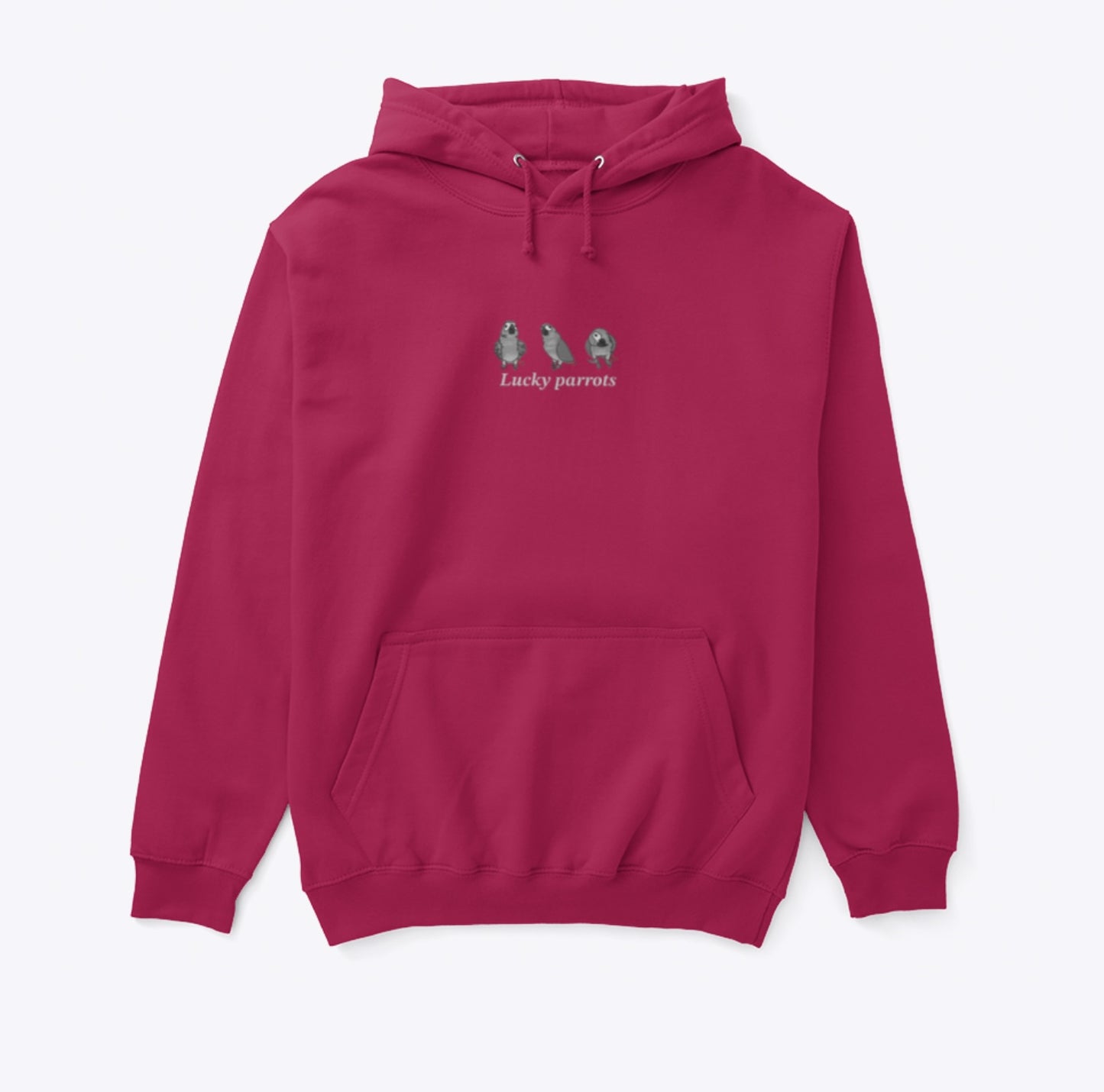 Gambling Lucky Parrots hoodie unisex