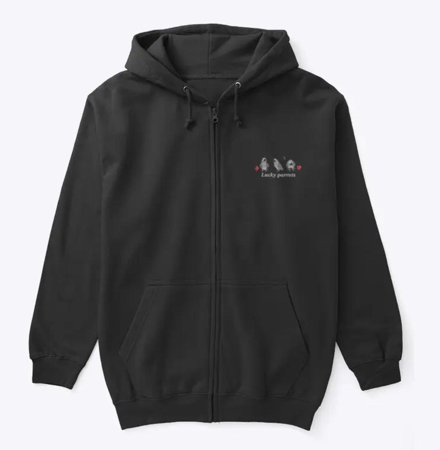 Gambling Lucky Parrots hoodie