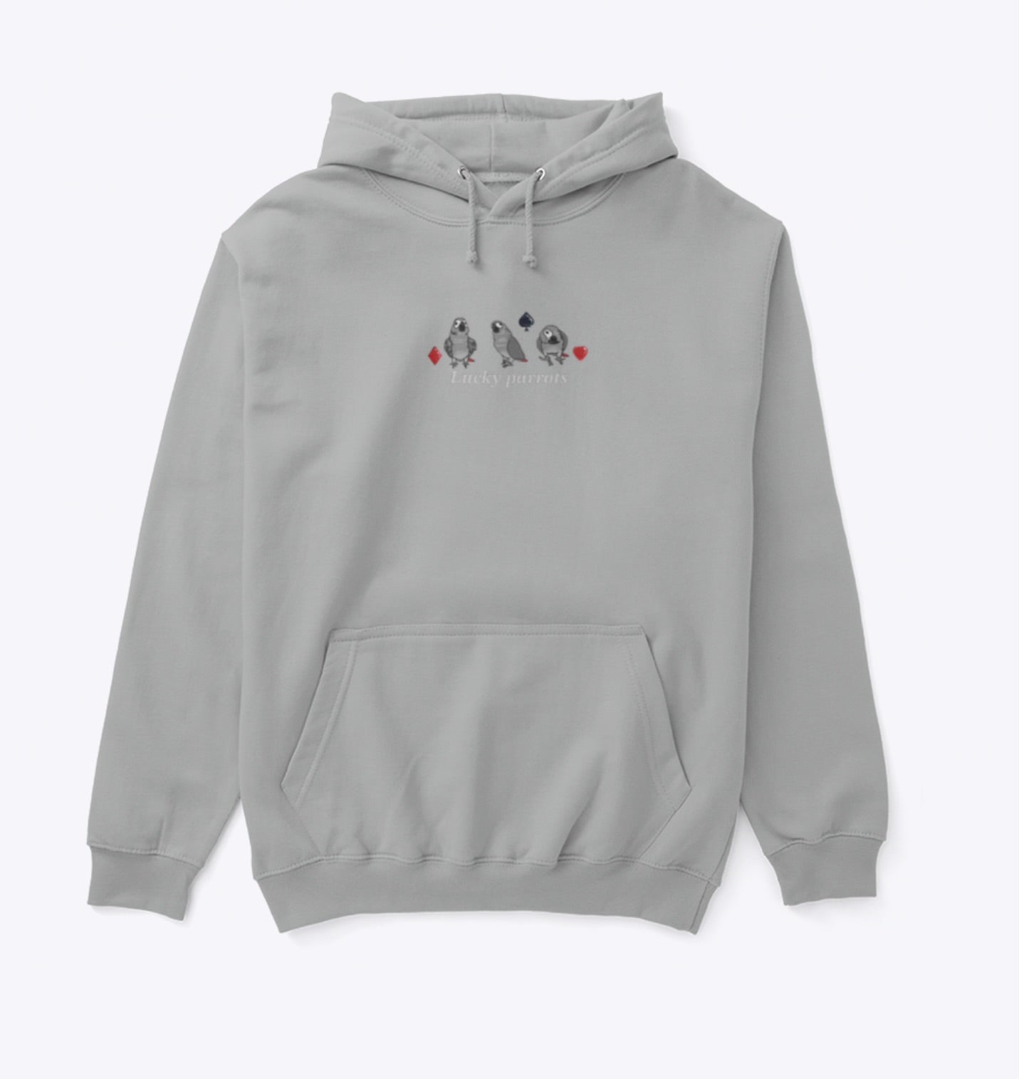 Gambling Lucky Parrots hoodie unisex
