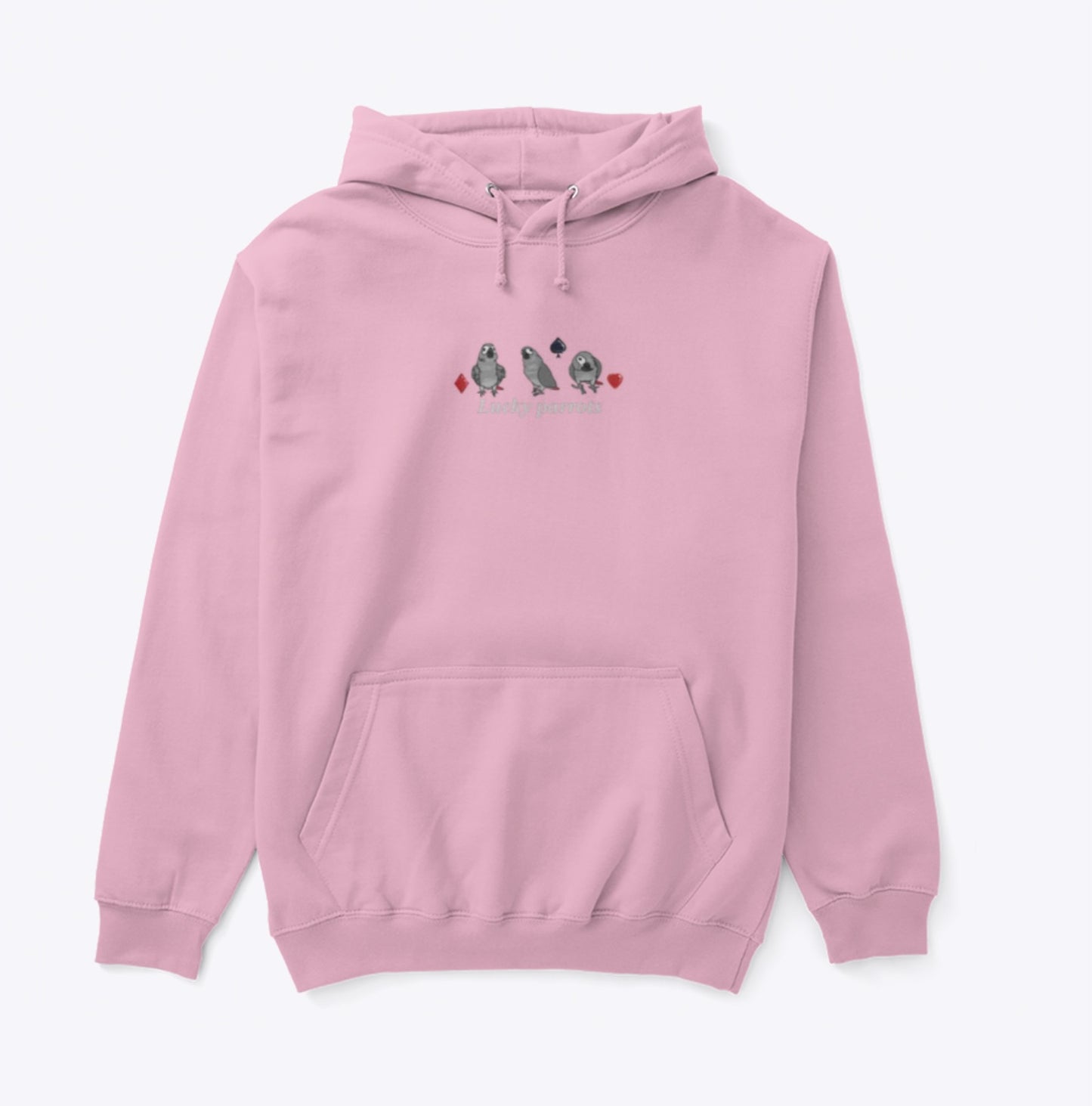 Gambling Lucky Parrots hoodie unisex