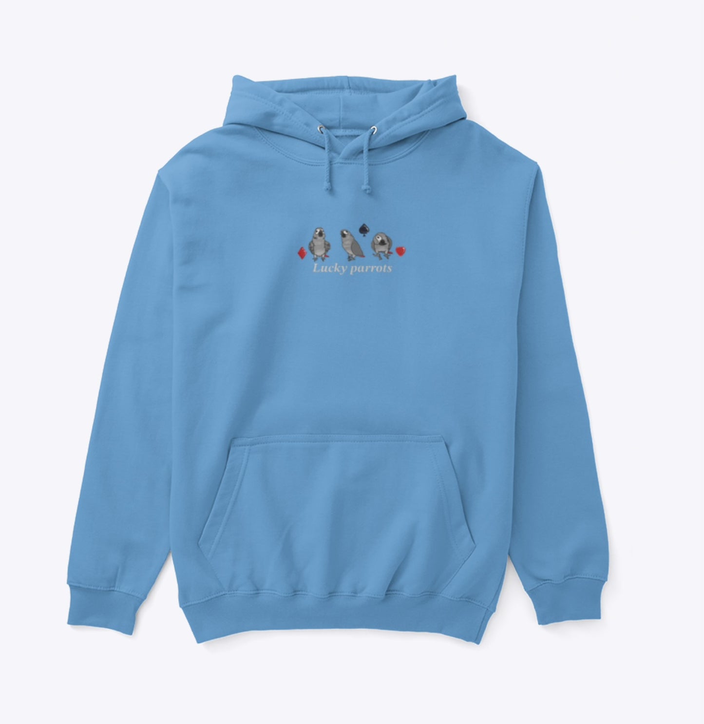 Gambling Lucky Parrots hoodie unisex