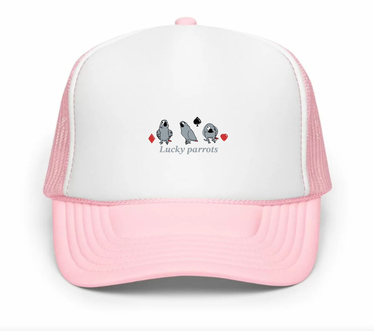 Gambling Lucky Parrots foam hat