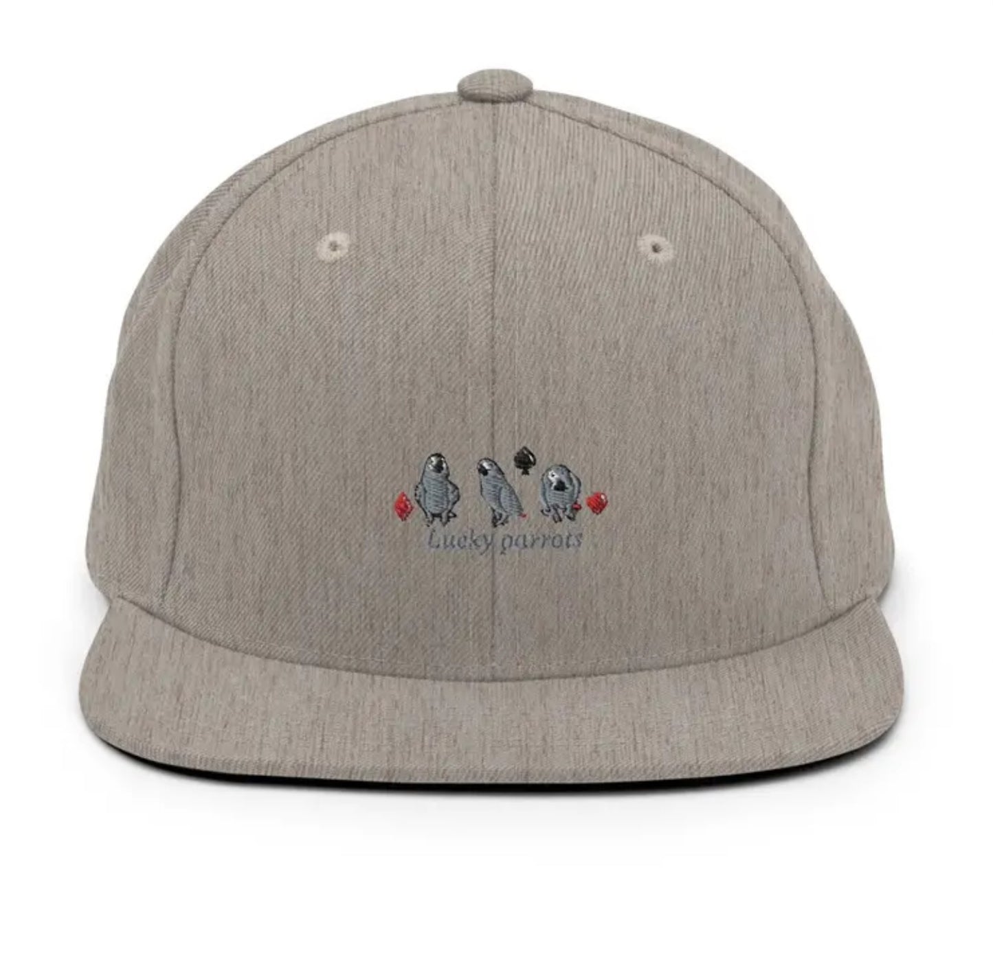 Gambling Lucky Parrots SnapBack hat