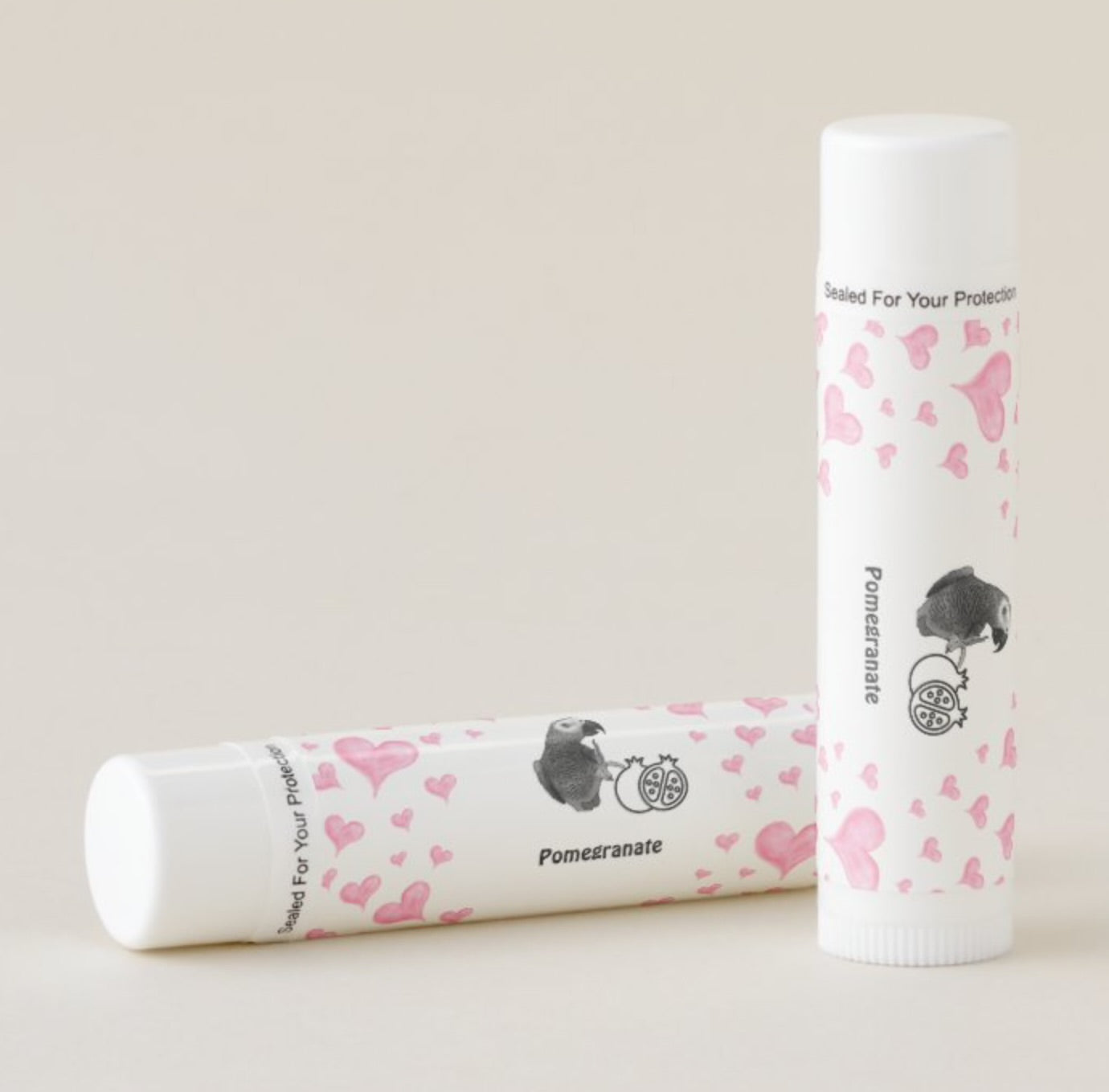 AG lip balm, pomegranate