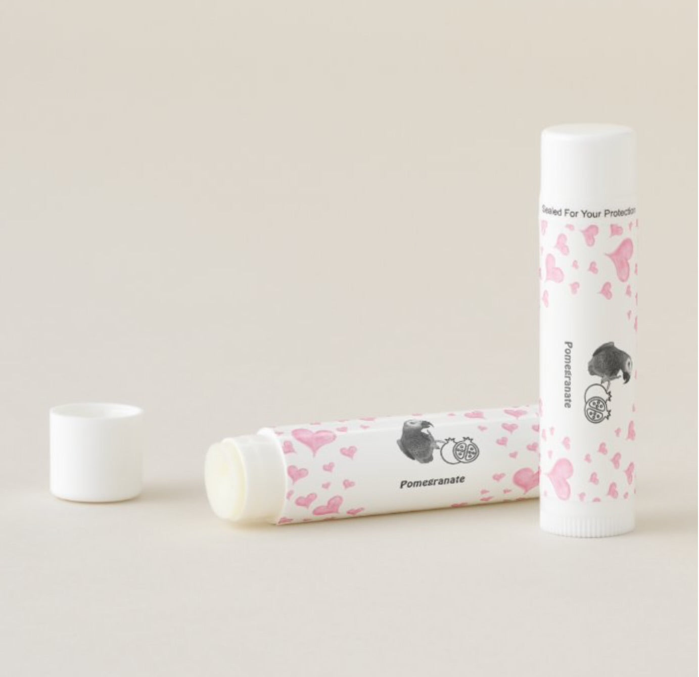 AG lip balm, pomegranate