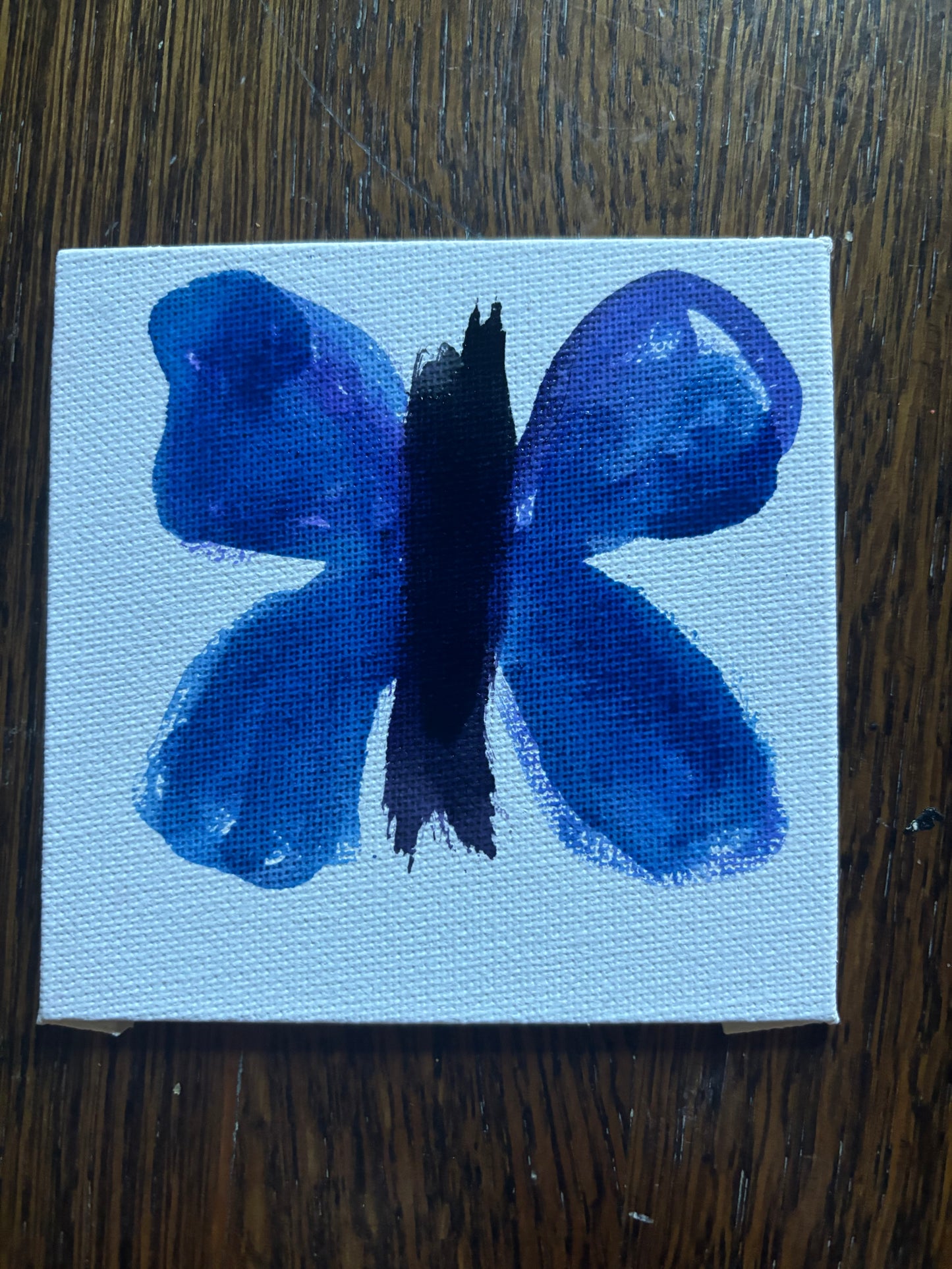 ART blue Butterfly
