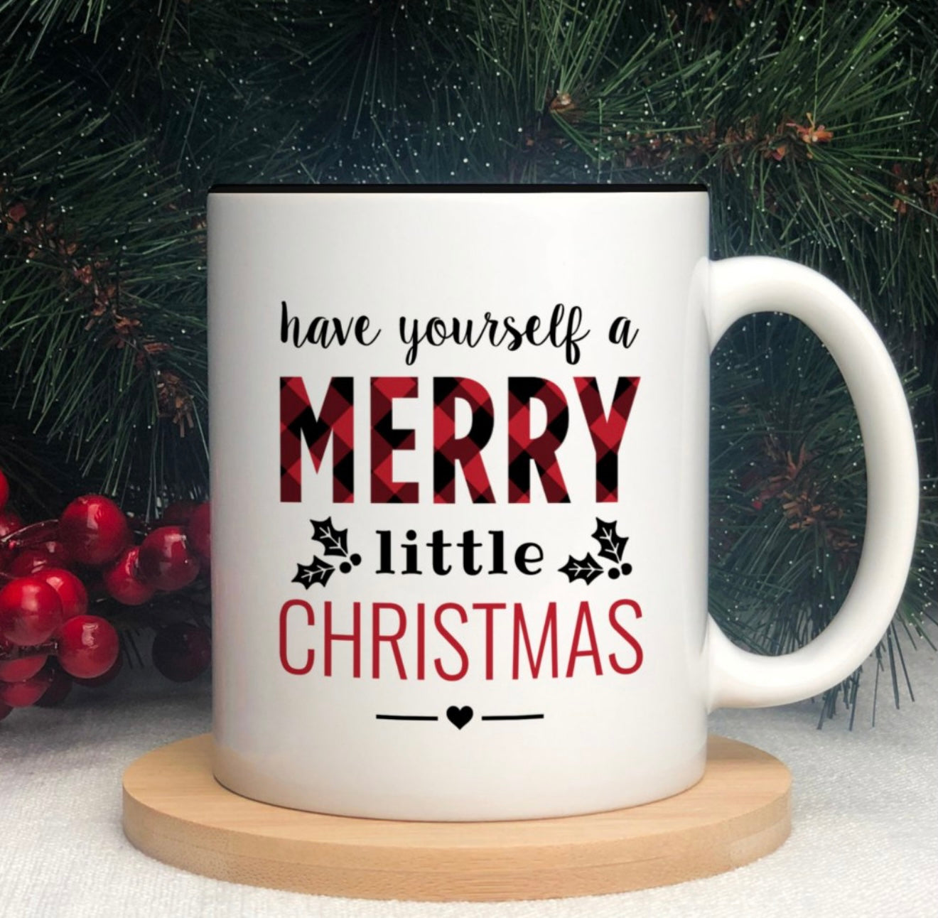 AG Christmas coffee mug ‘Have yourself a Merry little Christmas’