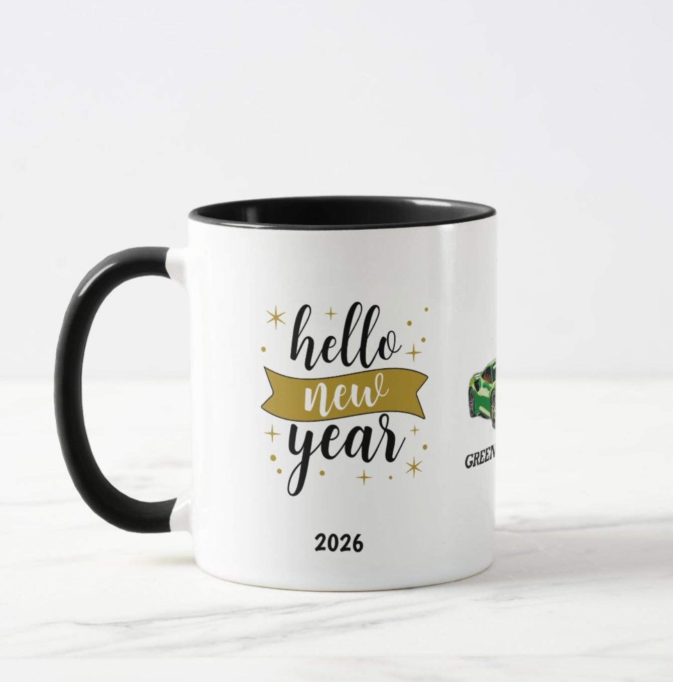 AG Conure Hello New Year mug