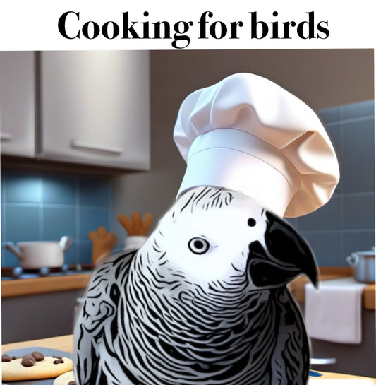 Digital book Cooking for birds from African Grey parrot