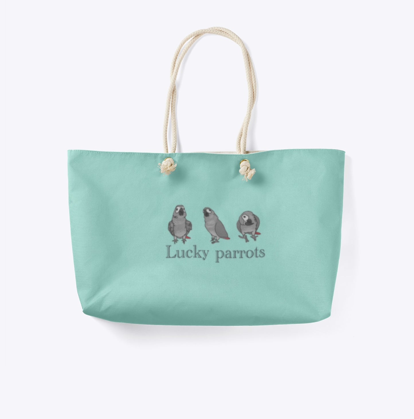 AG Lucky Parrots  tote