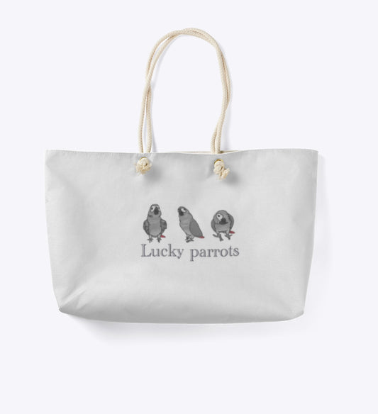 AG Lucky Parrots  tote