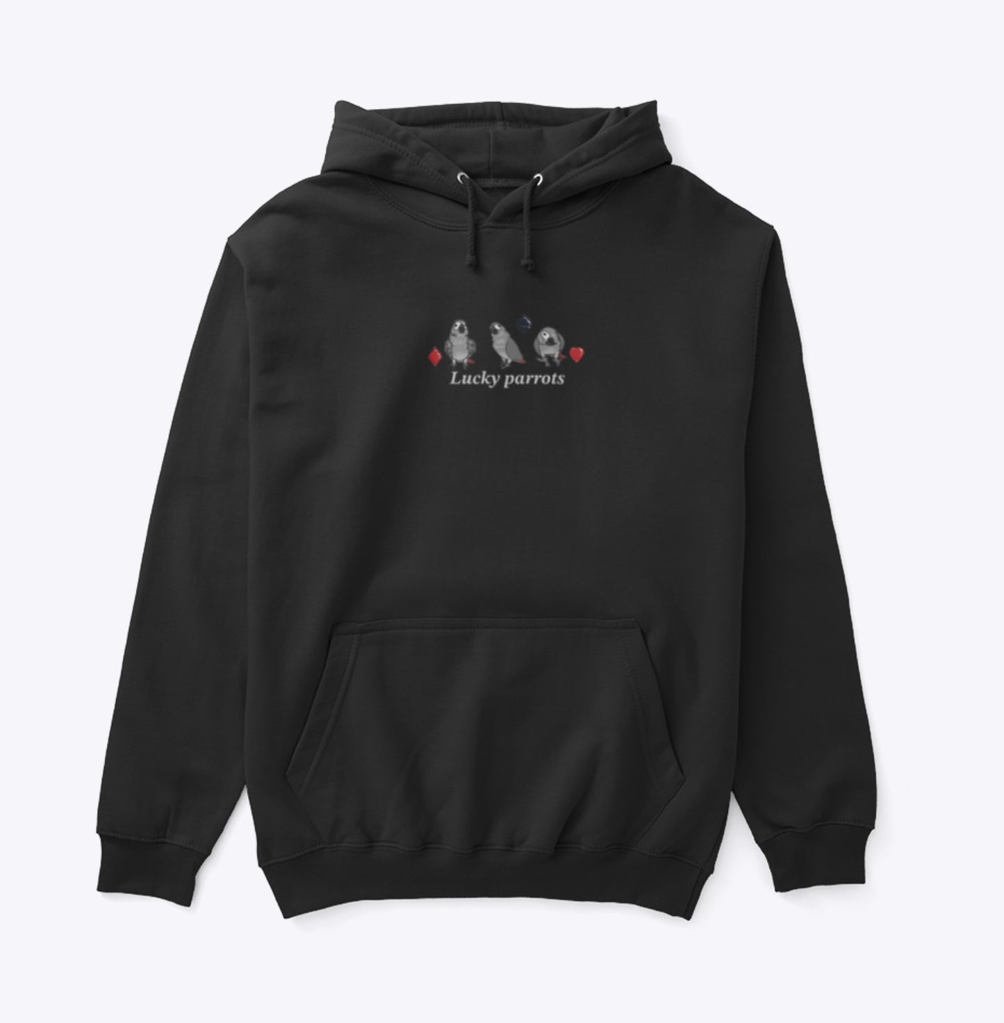 AG Gambling Lucky Parrots hoodie unisex