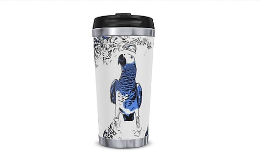 Travel African Grey mug