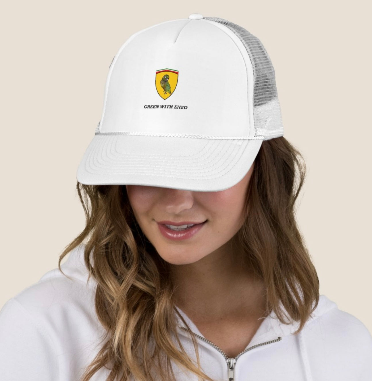 AG Baseball trucker hat ‘Green with Enzo’ 2 colors