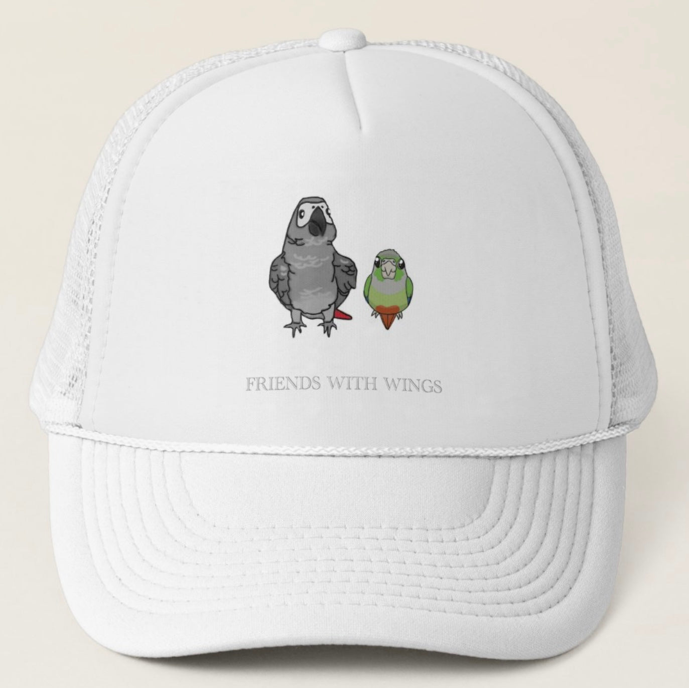 AG and Conure ‘Friends with wings’ baseball cap