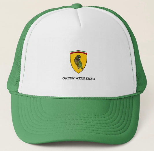 AG Baseball trucker hat ‘Green with Enzo’ 2 colors