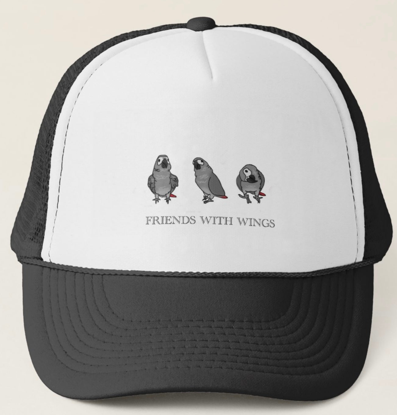 AG Baseball trucker hat ‘Friends with wings’ 3 colors