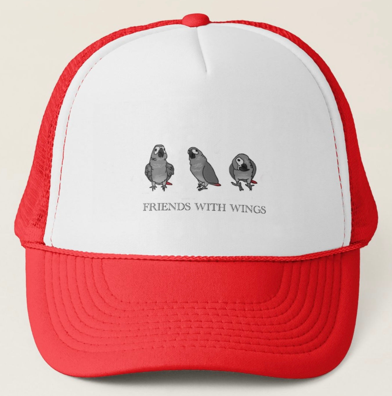 AG Baseball trucker hat ‘Friends with wings’ 3 colors