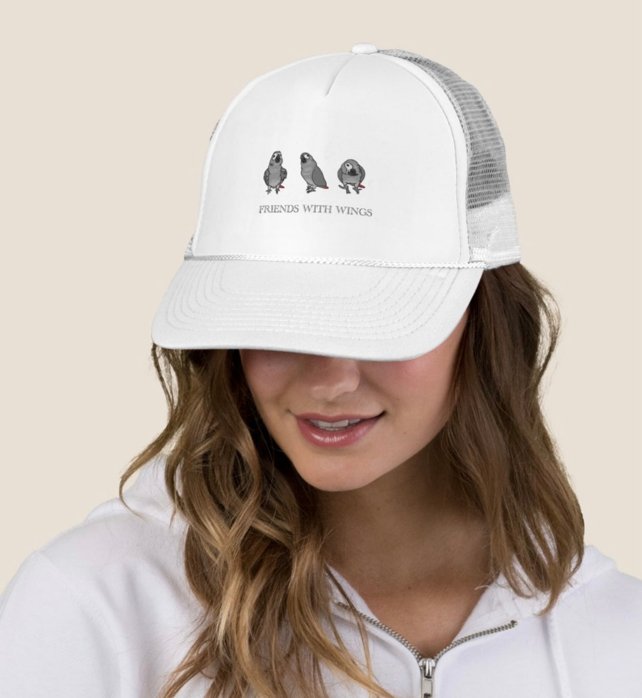 AG Baseball trucker hat ‘Friends with wings’ 3 colors