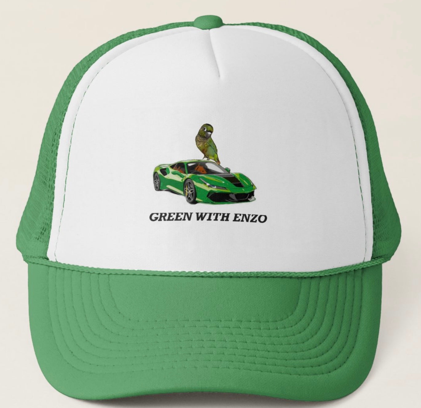 AG Baseball cap ‘Green with Enzo’