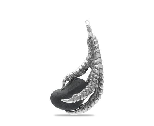 AG Claw Saffordite pendant in sterling silver