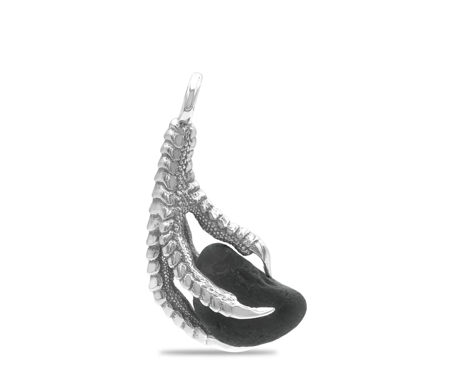 AG Claw Saffordite pendant in sterling silver