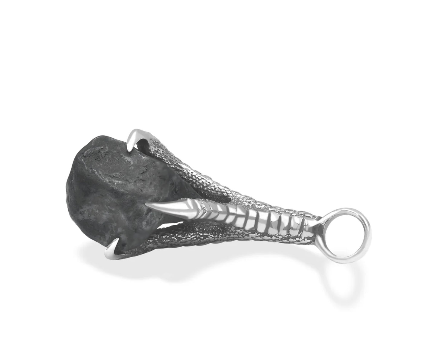 AG Claw Agoudal Iron Meteorite pendant in sterling silver